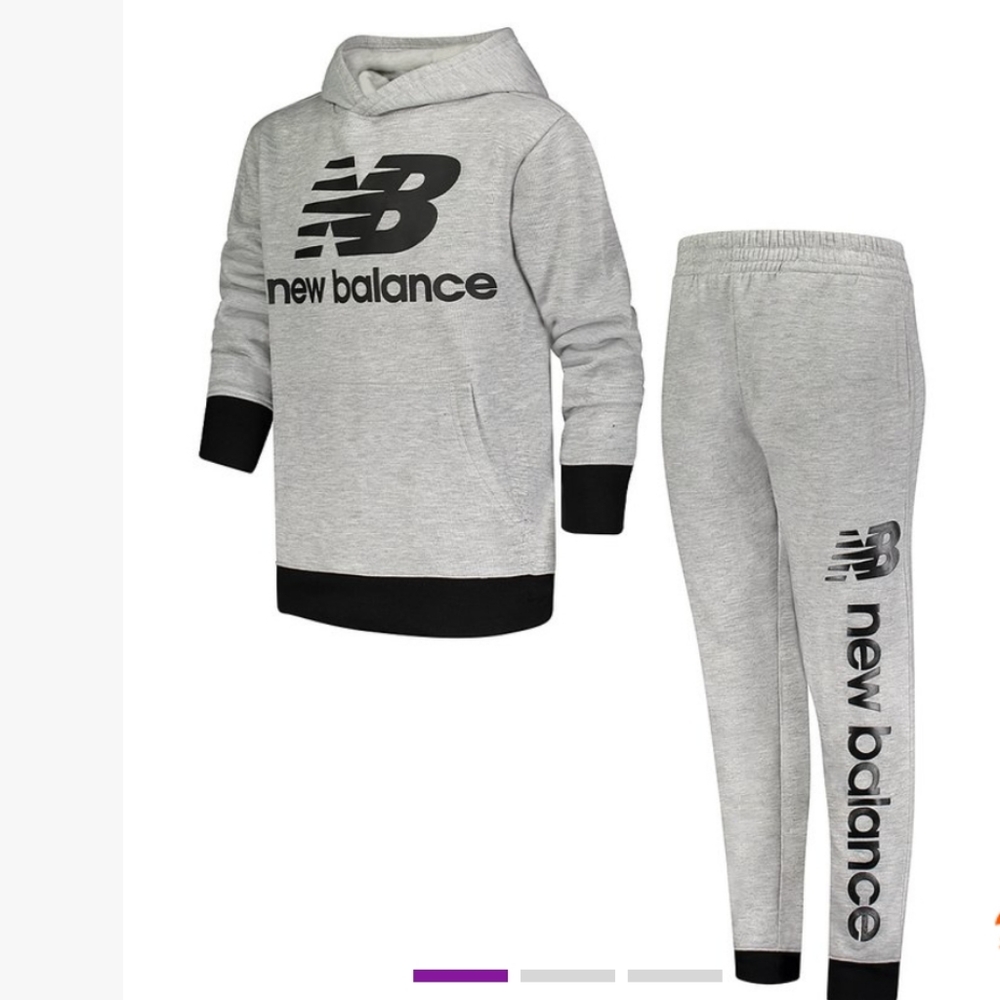 New Balance Set - 2 Piece Hoodie and Joggers Toddler Clothing
